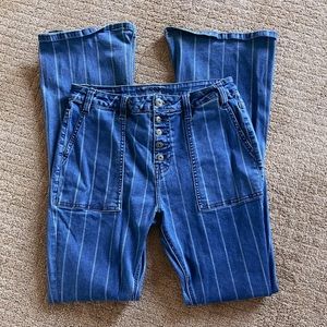 Rock & Roll denim flare jeans